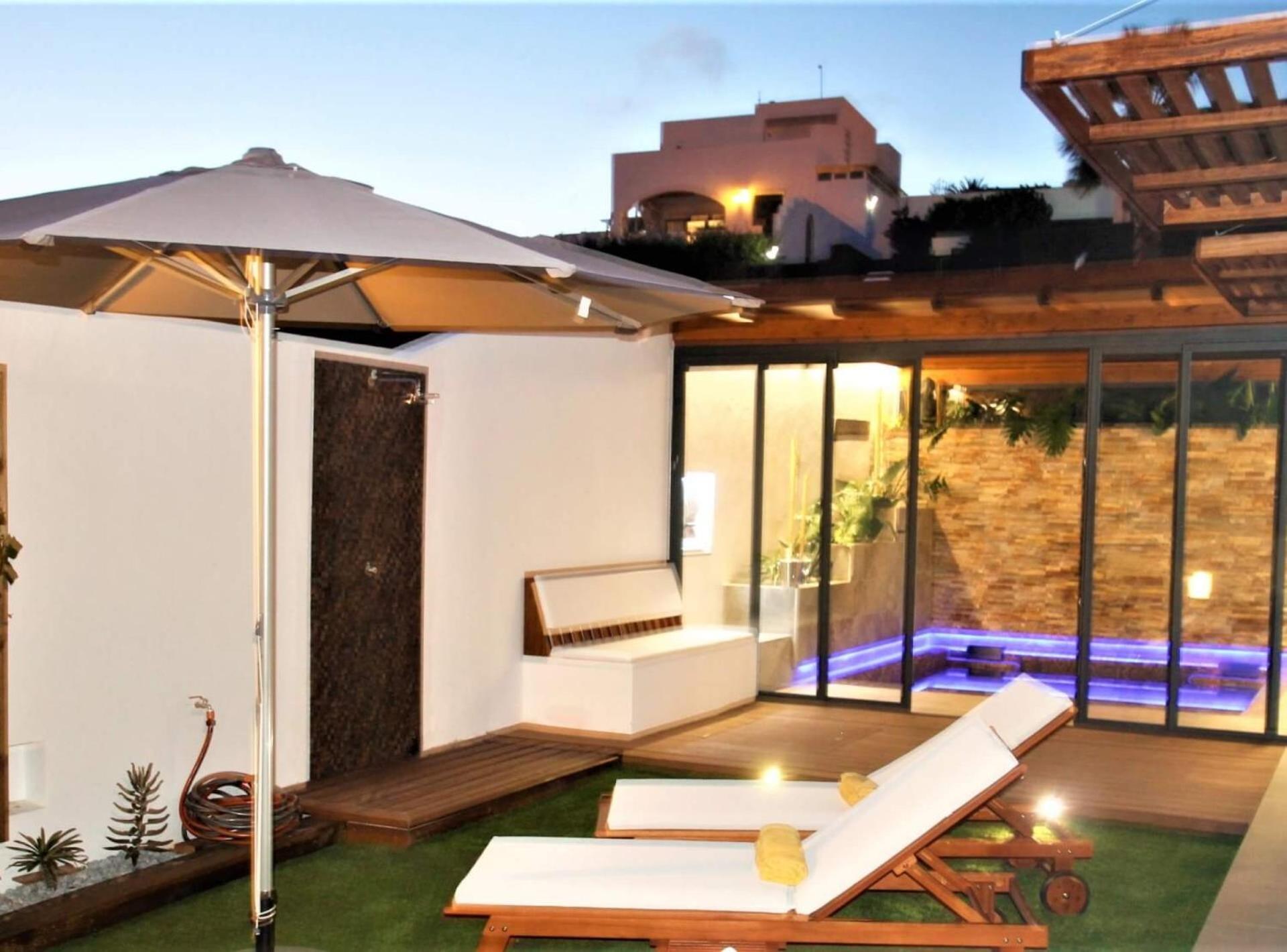 Vila Holiday House And Spa Lanzarote Tías Exteriér fotografie
