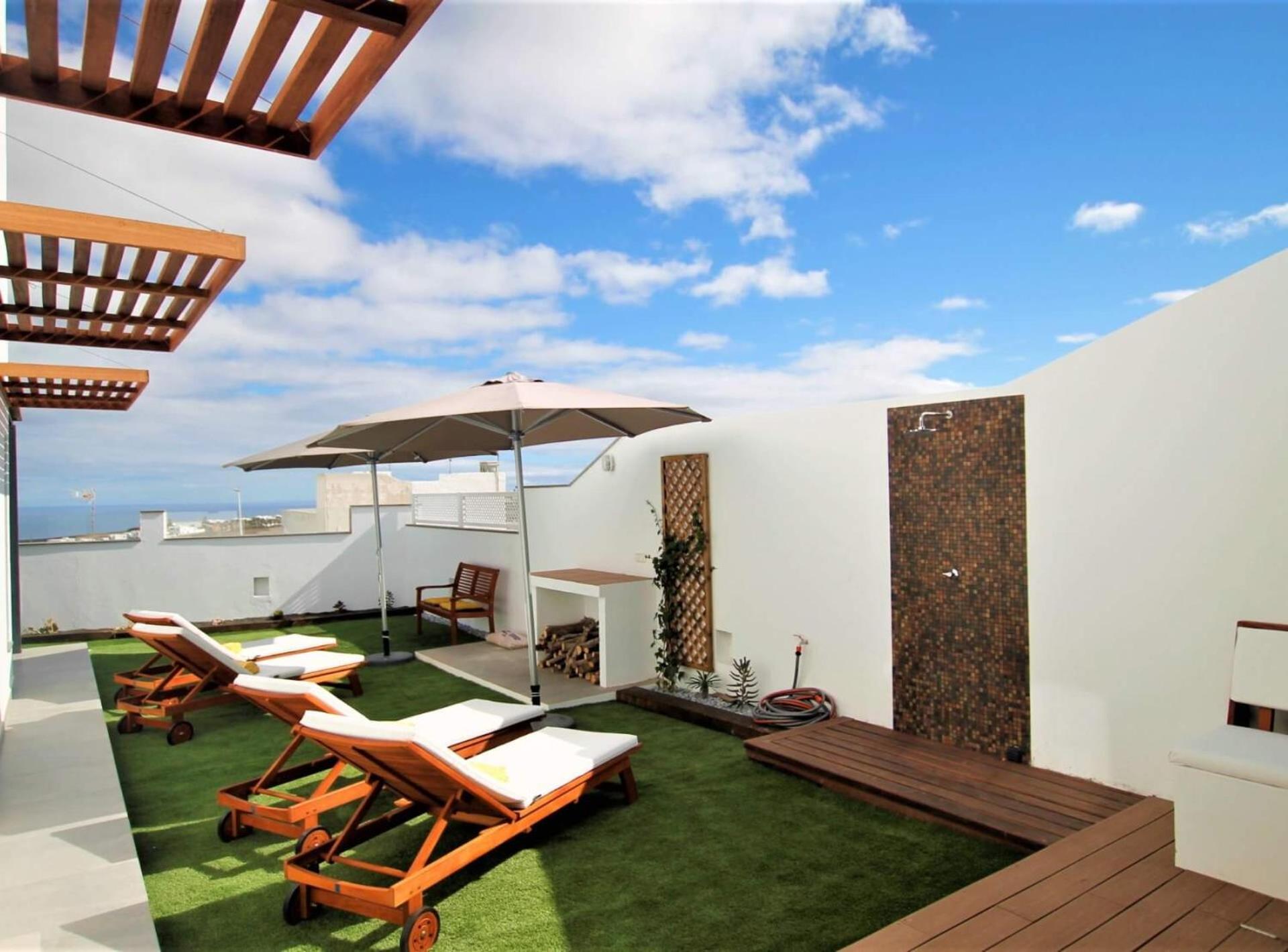 Vila Holiday House And Spa Lanzarote Tías Exteriér fotografie
